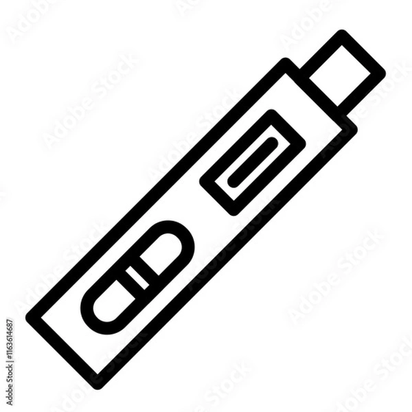 Fototapeta Testpack line icon