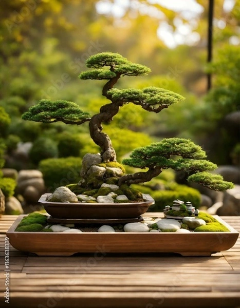 Obraz bonsai tree in pot