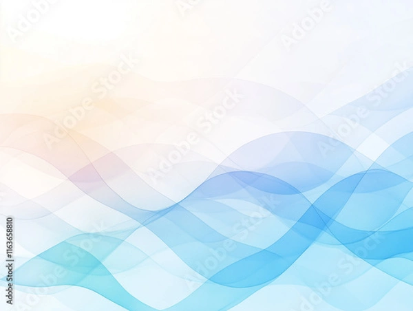 Fototapeta blue gradient smooth background