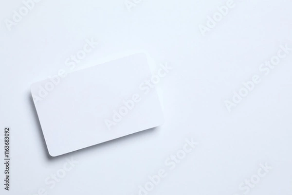 Obraz Paper card on white background