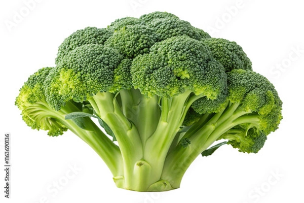Obraz broccoli isolated on white background