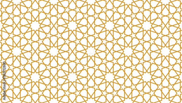 Obraz islamic geometric seamless pattern background