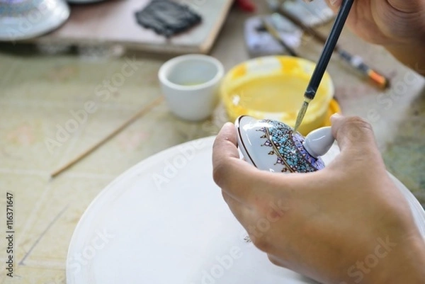 Fototapeta Ceramic Benjarong