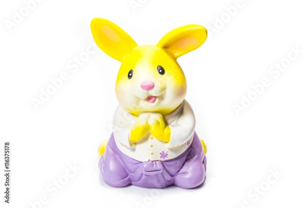 Fototapeta Toy rabbit