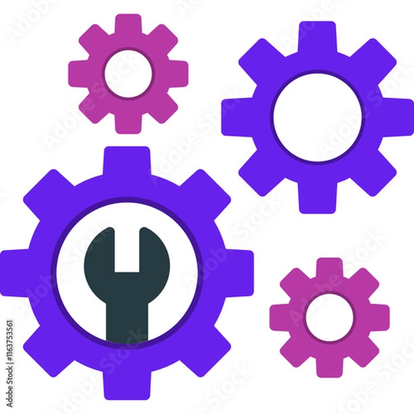 Fototapeta Technical Support Icon