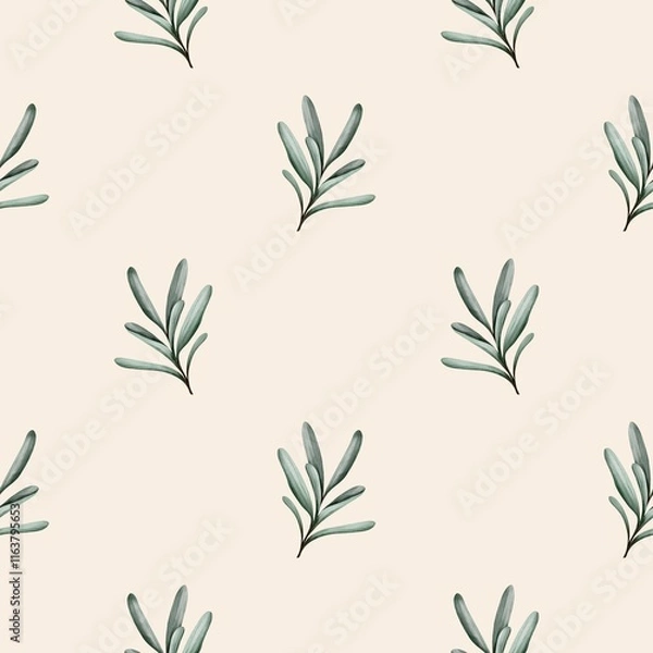 Fototapeta seamless pattern floar