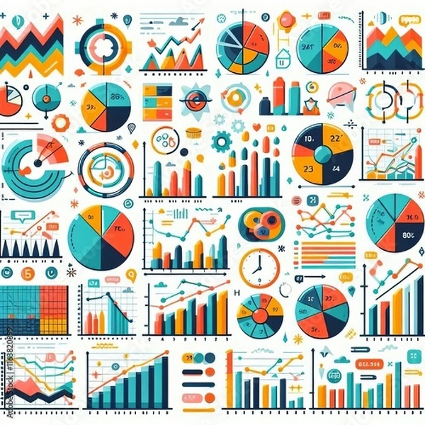 Fototapeta Section Statistical Illustrations