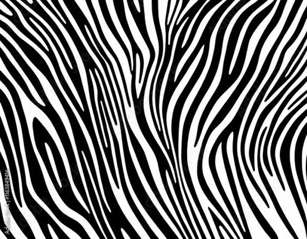 Fototapeta 얼룩말 패턴 질감