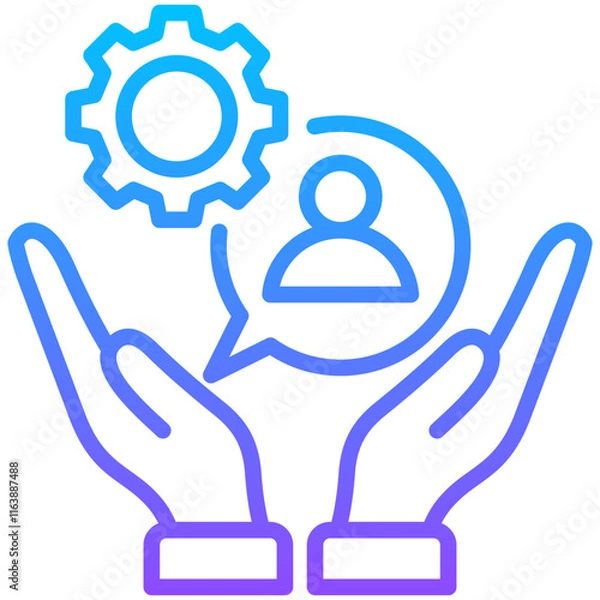 Obraz Social Engineering Icon