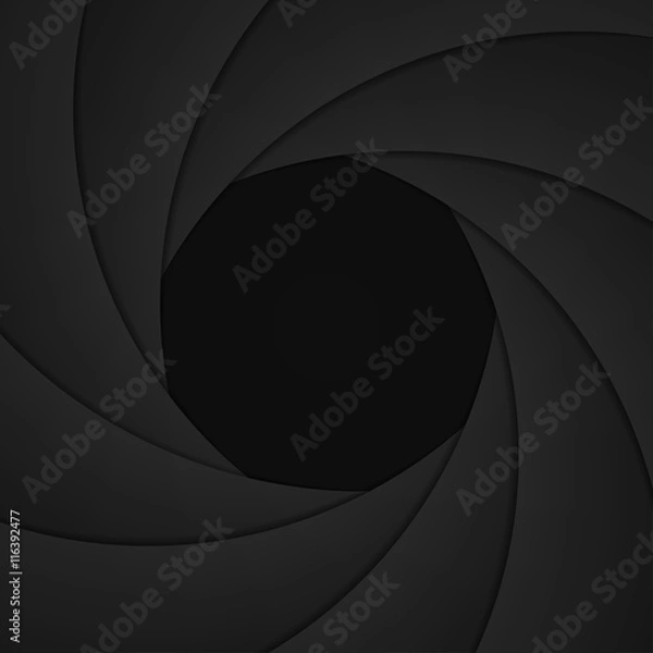 Fototapeta Shutter aperture background.