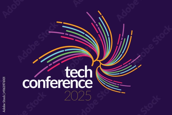 Obraz Logo Tech Conference 01-16