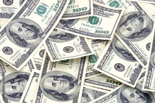 Obraz hundred dollar bills