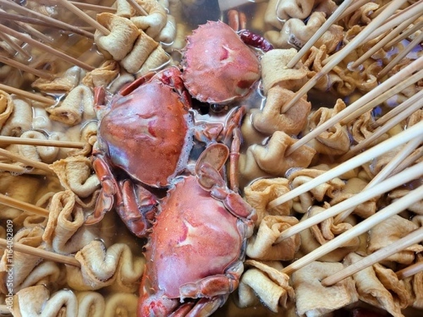 Obraz Korean fish cake with crab