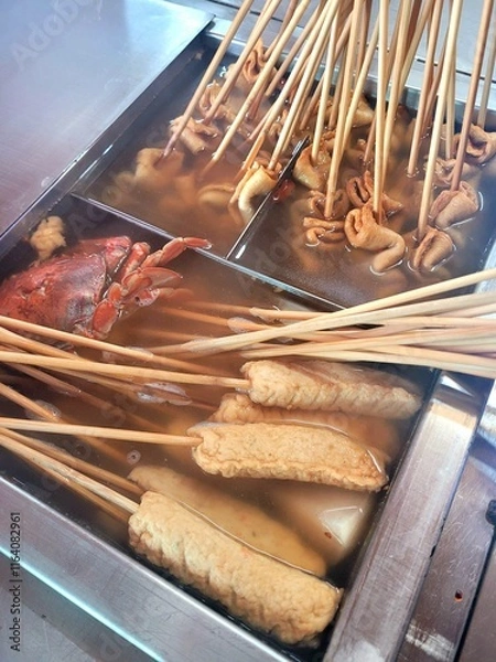 Obraz Korean fish cake with crab