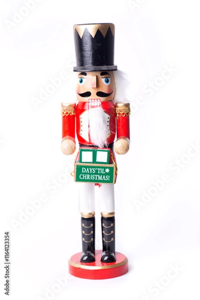 Obraz typical wooden nutcracker