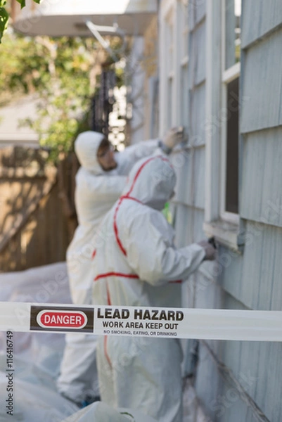 Fototapeta Lead Paint Removal