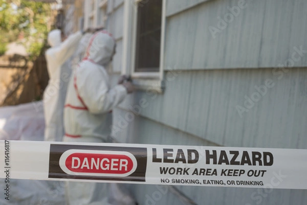 Fototapeta Lead Paint Hazard