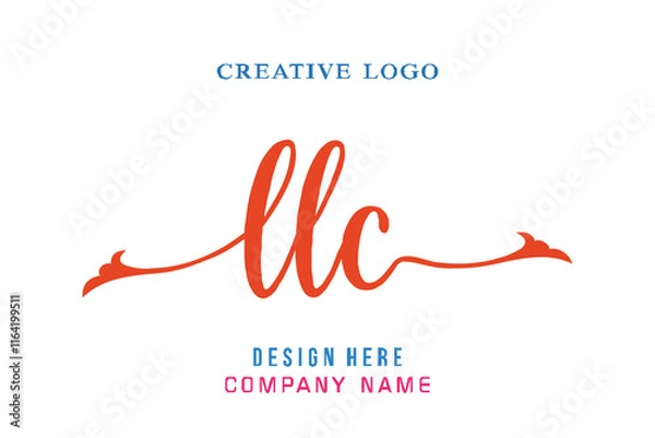 Fototapeta LLC lettering logo is simple, easy to understand and authoritative