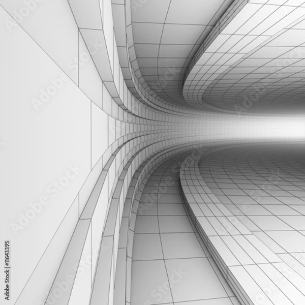 Fototapeta 3D engineering construction