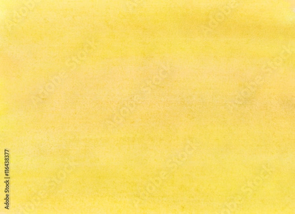 Obraz The texture of a sheet of paper painted with yellow paint