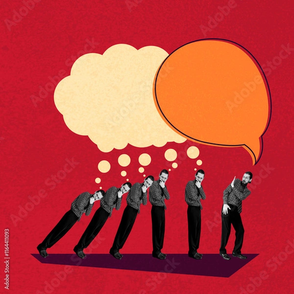 Obraz Speech Bubble Business Concept