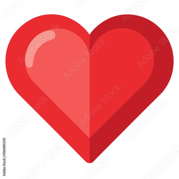 Obraz red heart