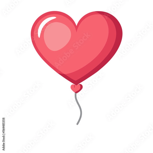Obraz heart shaped balloons