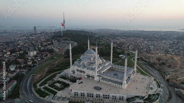 Fototapeta Camlica Mosque