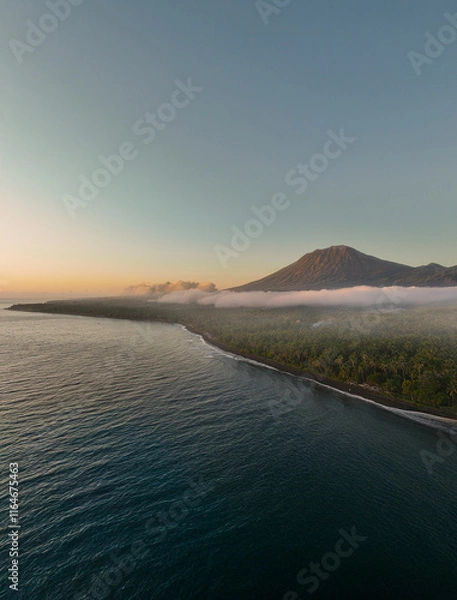 Fototapeta Mount Agung - Bali