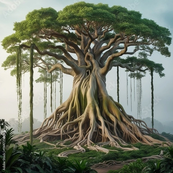 Obraz tree in the desert