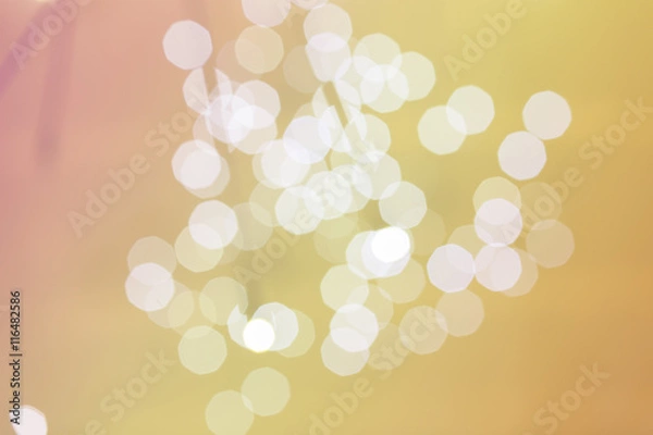 Obraz Abstract Colorful  bokeh background.