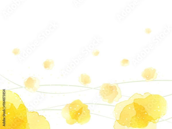 Obraz ふわふわした暖かいイメージの背景