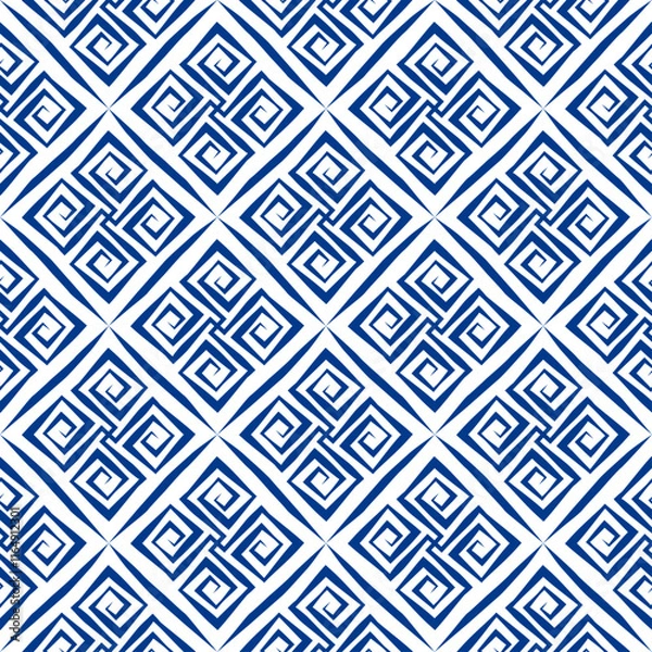 Fototapeta Seamless pattern It has a unique identity. modern geometric background and packaging design yet contemporary in style.