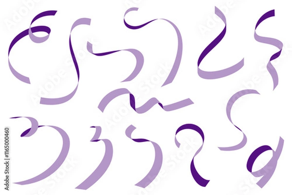 Obraz くるくるリボンセット