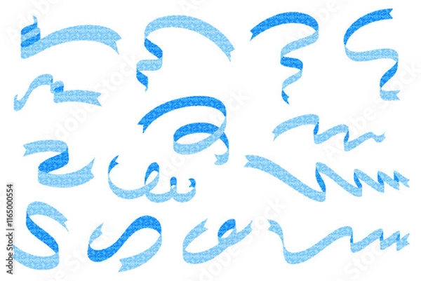 Obraz くるくるリボンセット