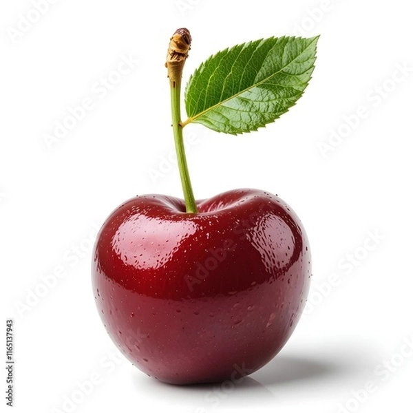Fototapeta Realistic Cherry Rendering With Hughley Lighting