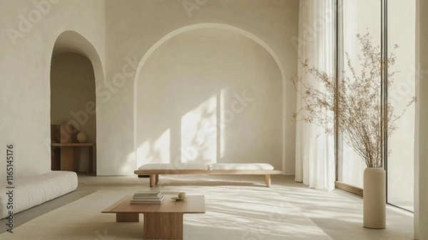 Obraz Tranquil Home Interior Design