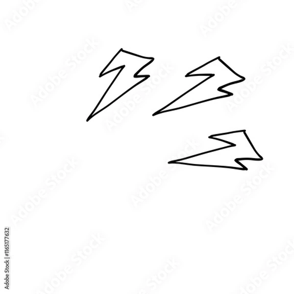 Obraz 漫画(manga)の漫符_イラスト４