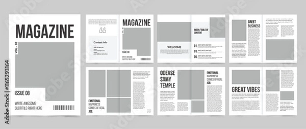 Obraz Magazine Template