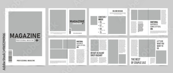 Obraz Magazine Template