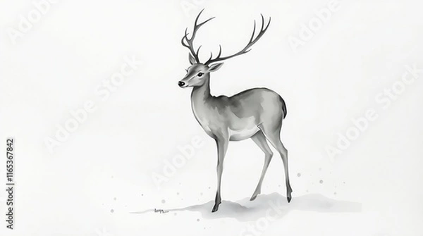 Obraz deer in the forest