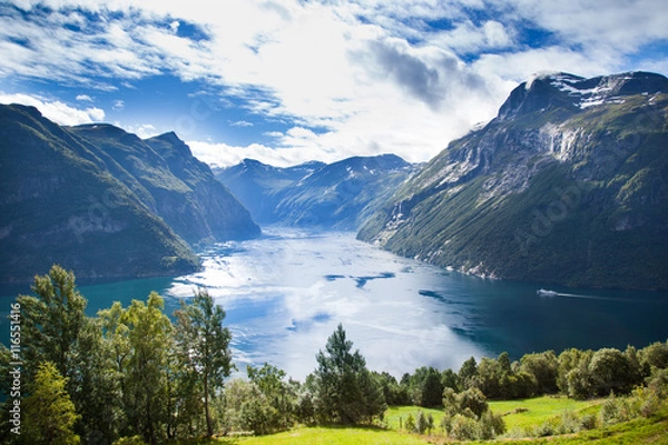 Obraz Norweski fiord