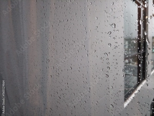 Fototapeta Raining dropping 