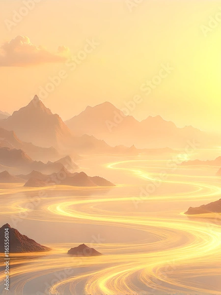 Obraz sunset landscape