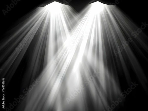Fototapeta Abstract Light Rays Background