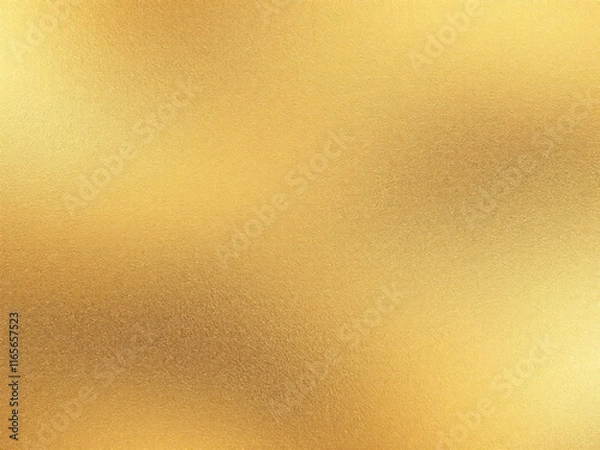Obraz Gradient gold background with a smooth, shiny, and luxurious metallic texture.