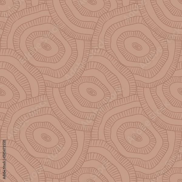 Obraz Organic abstract mocha mousse seamless pattern design