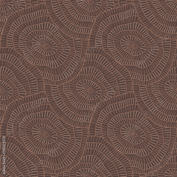 Obraz Organic abstract mocha mousse seamless pattern design