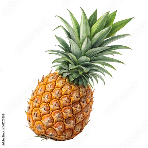 Obraz pineapple on transparent background
