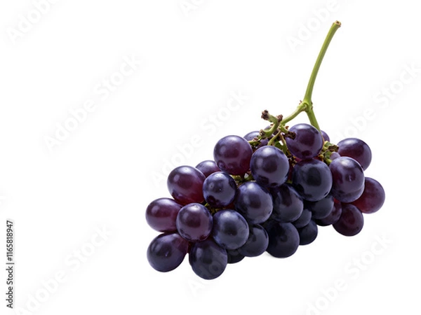 Obraz grape on transaparent background